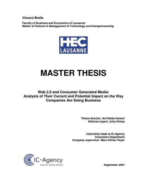 Buy master thesis online
